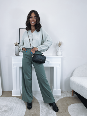 VIVARONE HW WIDE PANT - NOOS 282781 Arctic