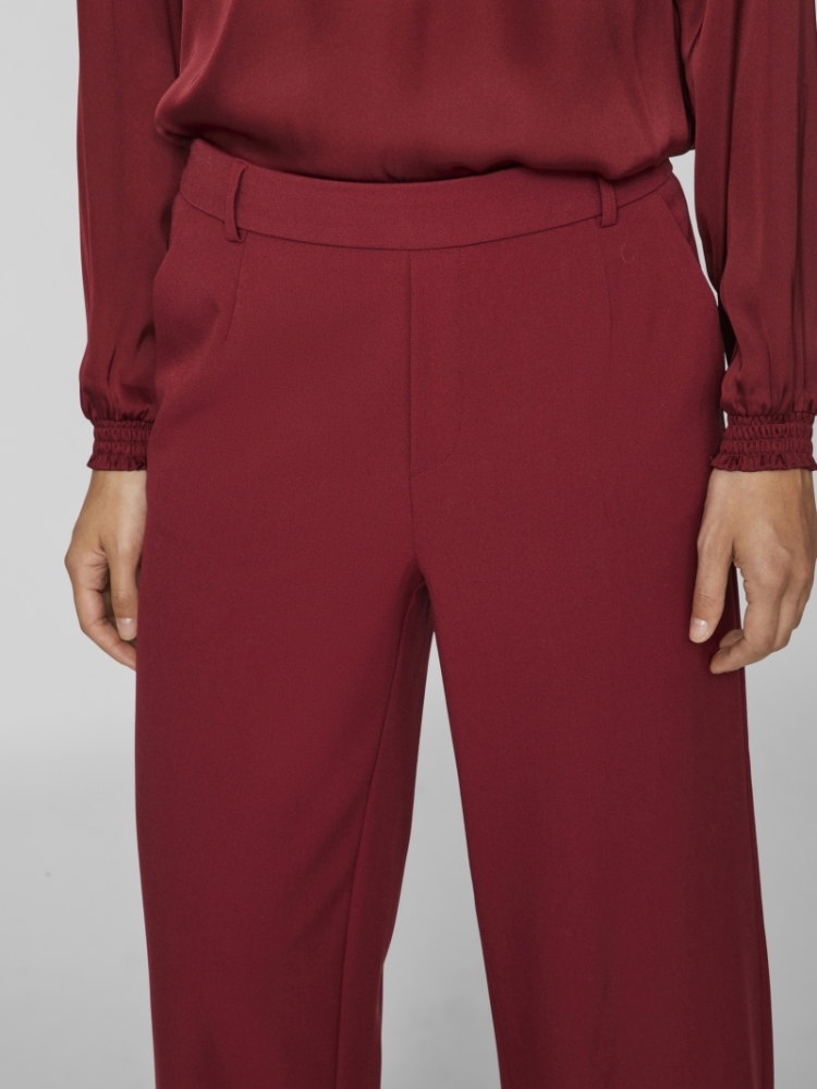 VIVARONE HW WIDE PANT - NOOS 202711 Cabernet