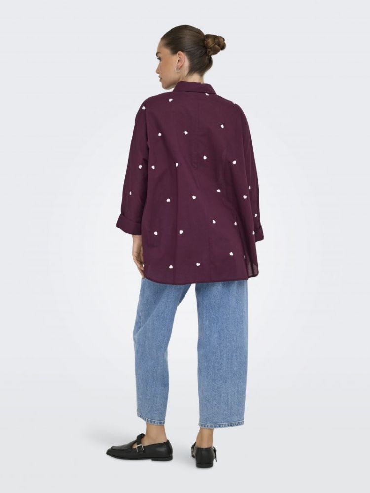 ONLNEW LINA GRACE LS EMB SHIRT 188839033 Winet