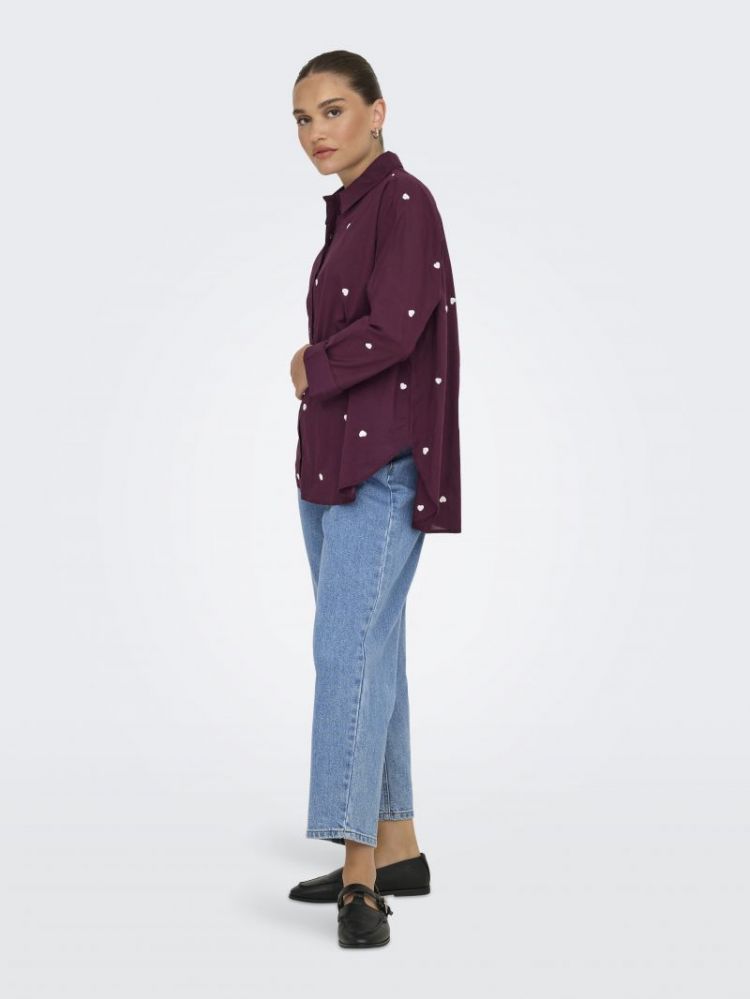 ONLNEW LINA GRACE LS EMB SHIRT 188839033 Winet