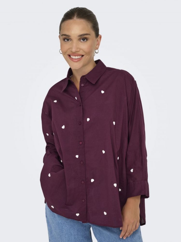 ONLNEW LINA GRACE LS EMB SHIRT 188839033 Winet