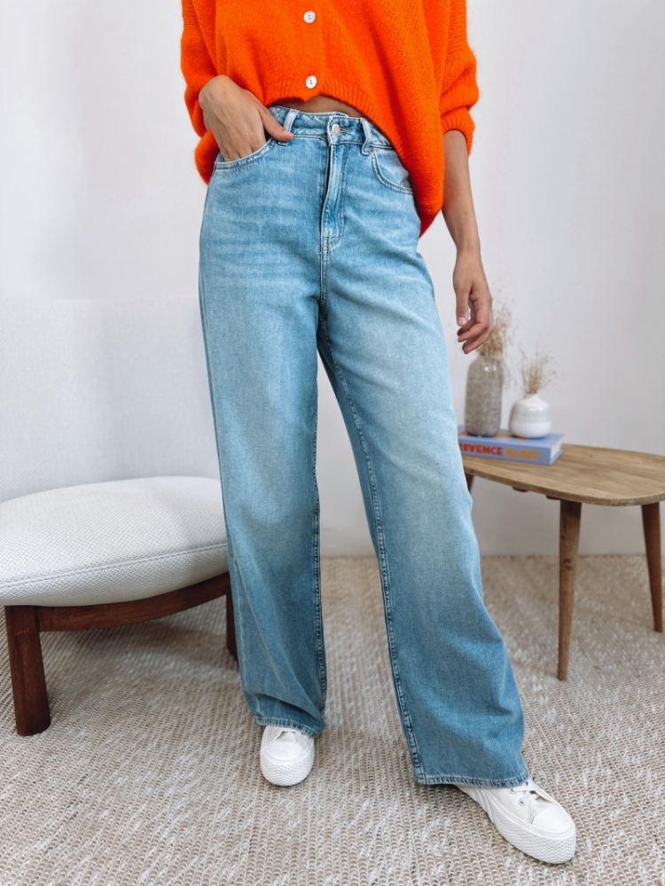JXTOKYO WIDE HW JEANS R6078 DN 175852 Light Bl