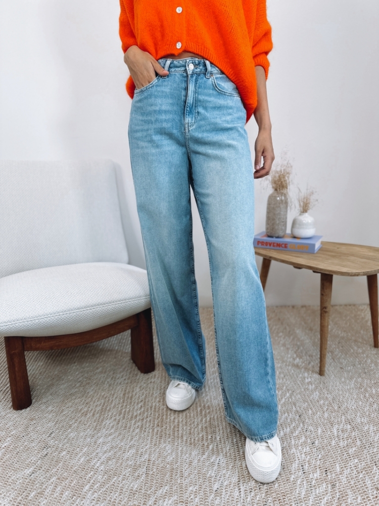 JXTOKYO WIDE HW JEANS R6078 DN 175852 Light Bl