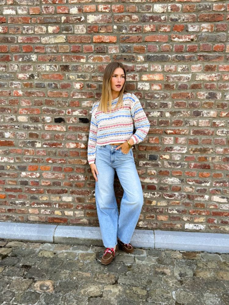 JXTOKYO WIDE HW JEANS R6078 DN 175852 Light Bl