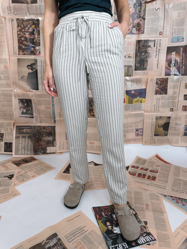 VMJESMILO MW ANKLE PANTS WVN G 271875004 Silve