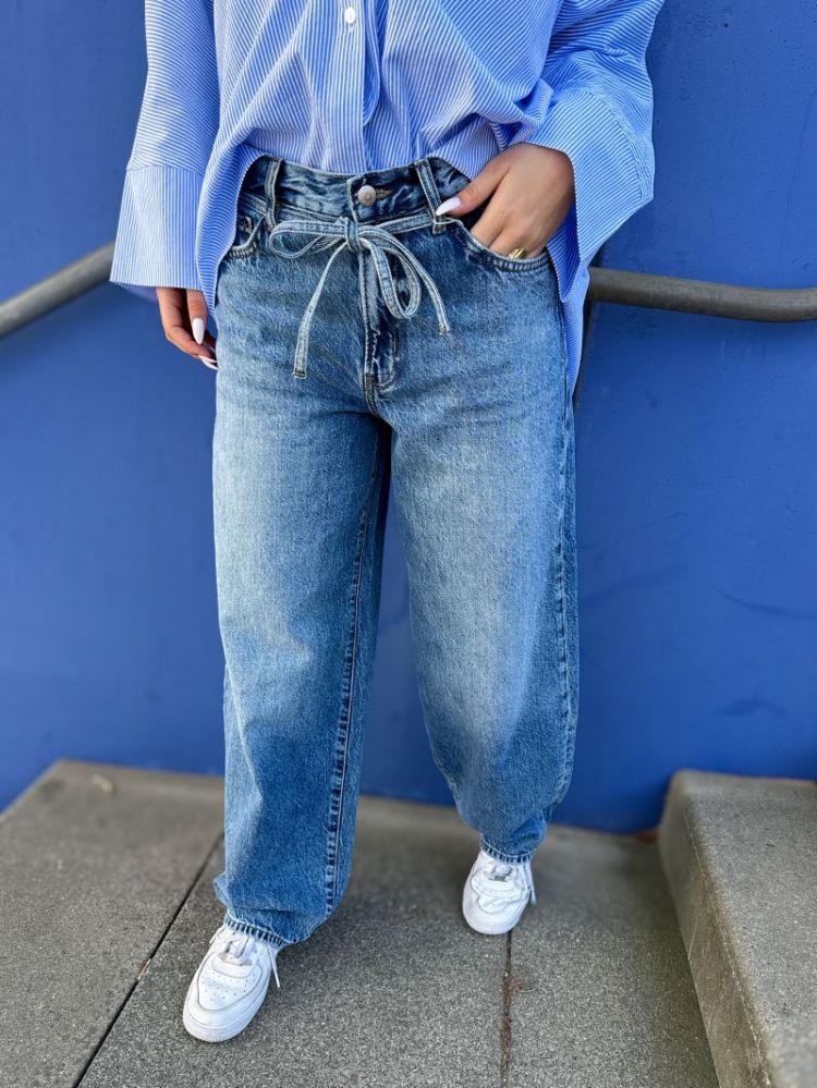 ONLGIANNA MW STRAIGHT DNM DOT5 179695 Medium B