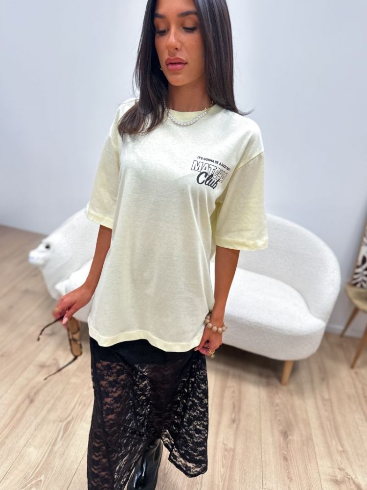 VMLAURA SS OVERSIZE TEE JRS NO 282255003 Trans