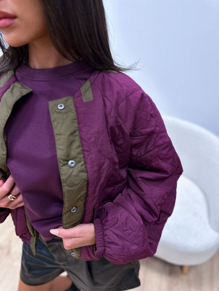 ONLKATE REV QUILT JACKET CC OT 294415001 Mauve