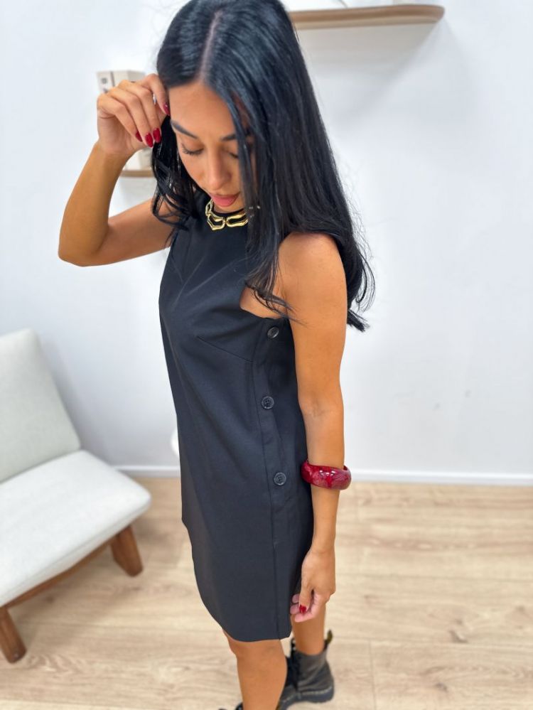VMFANY SL MINI DRESS 177868 Black