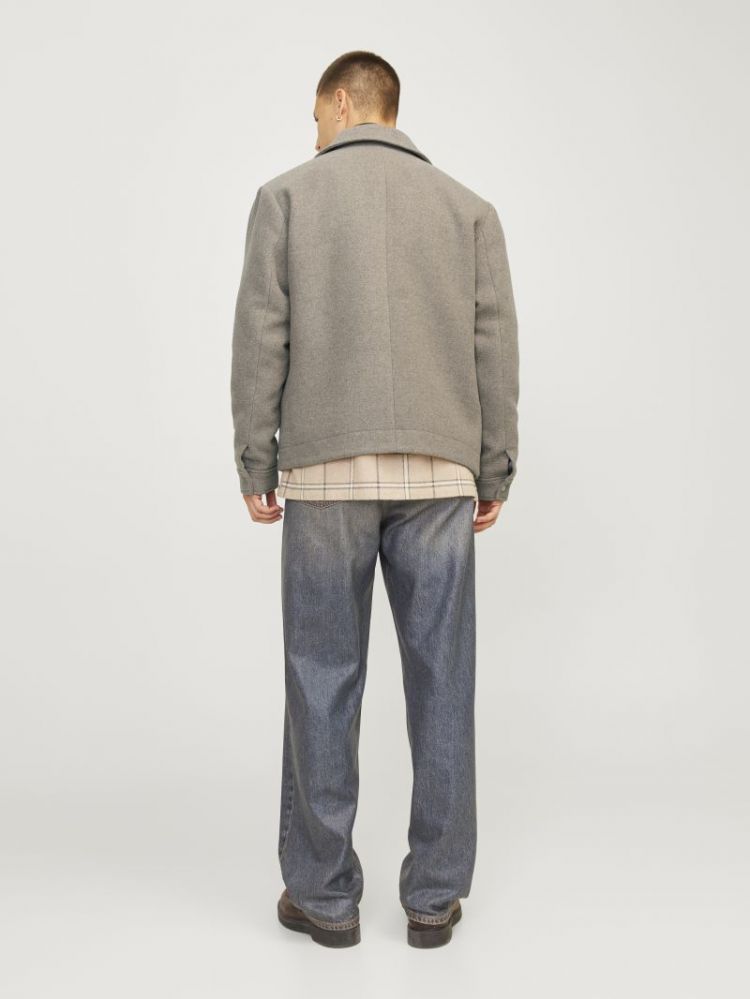 JPRCCRUSSEL WOOL BLEND JACKET  176595 Greige