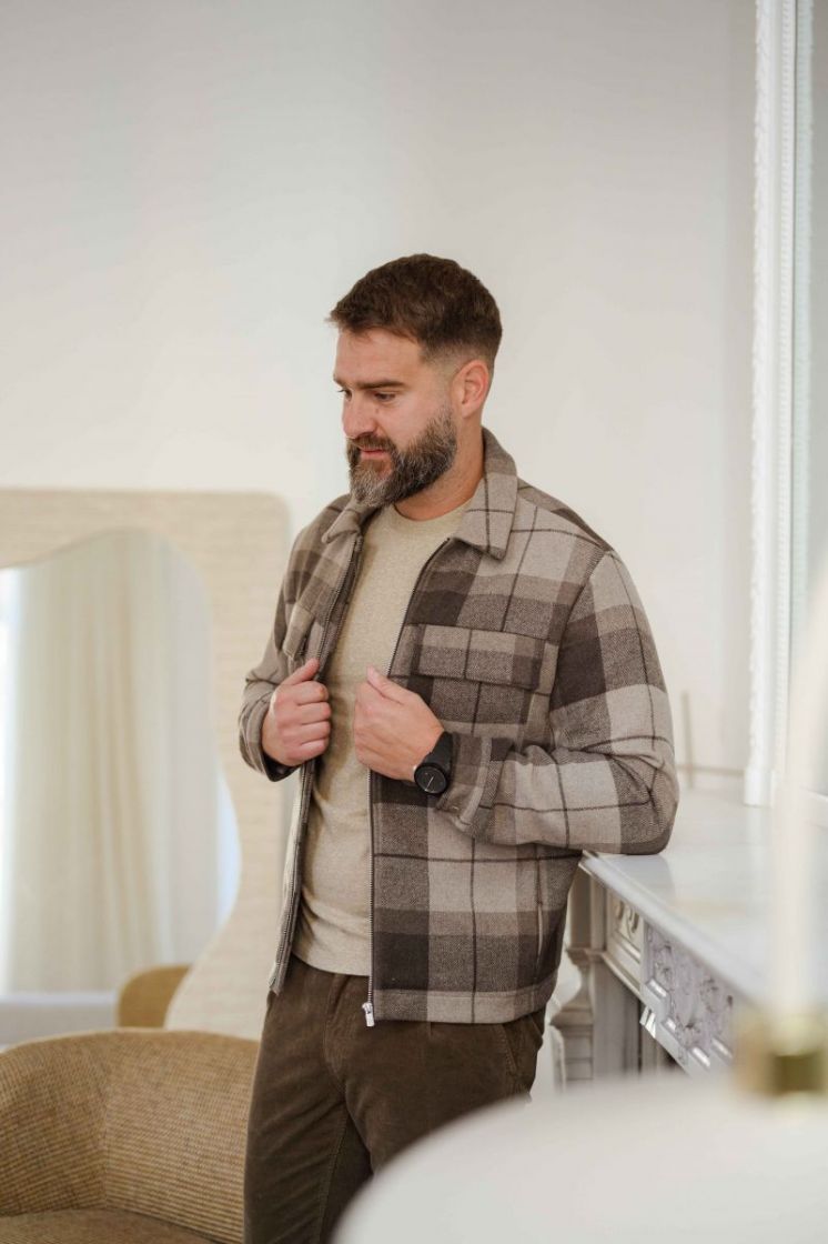 JPRCCRUSSEL WOOL BLEND JACKET  176539001 Brind