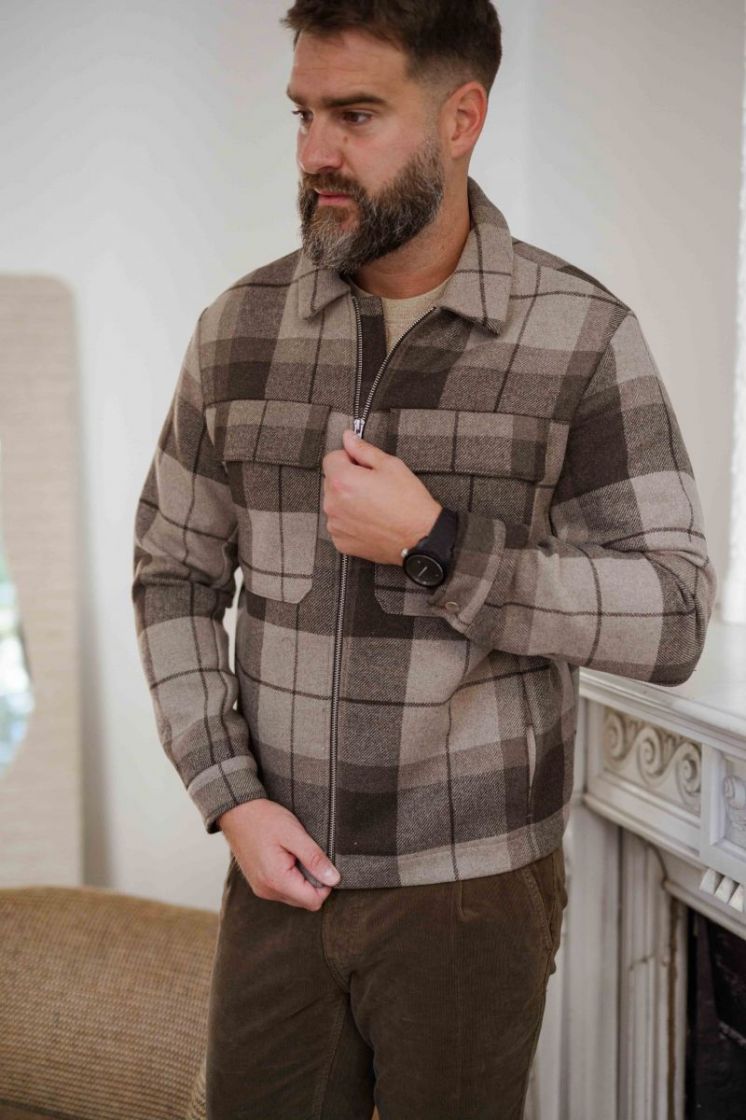 JPRCCRUSSEL WOOL BLEND JACKET  176539001 Brind