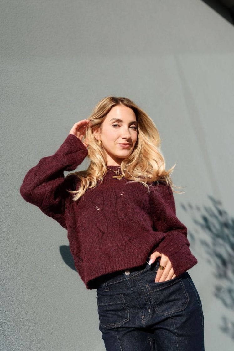 VMNEWLINA LS O-NECK PULLOVER 186320001 Winet