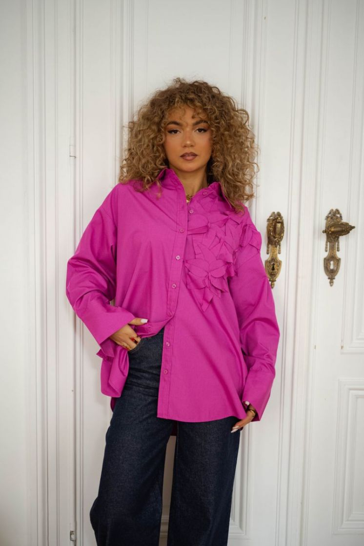 YASGIRA LS SHIRT 233576 Rose Vio