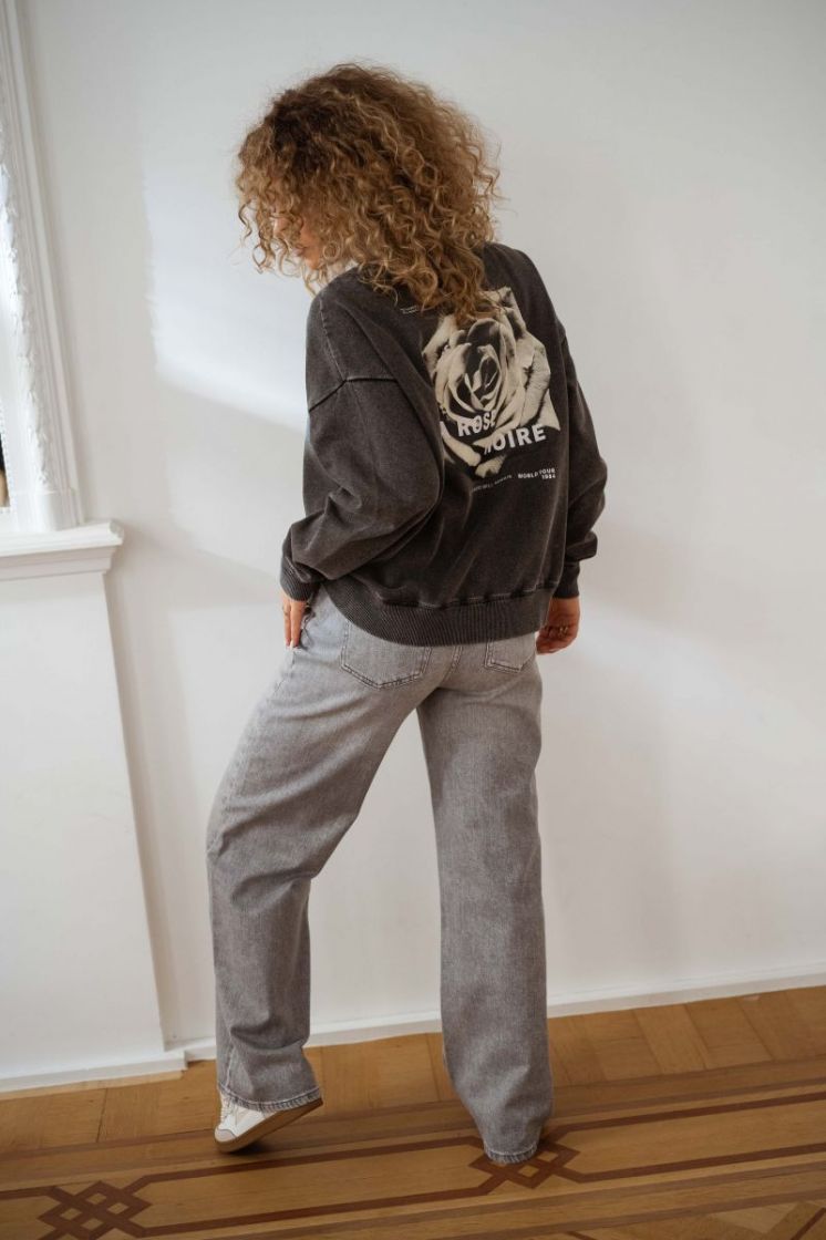 PCSILKE MW WIDE JEANS MG NOOS  233515 Medium G