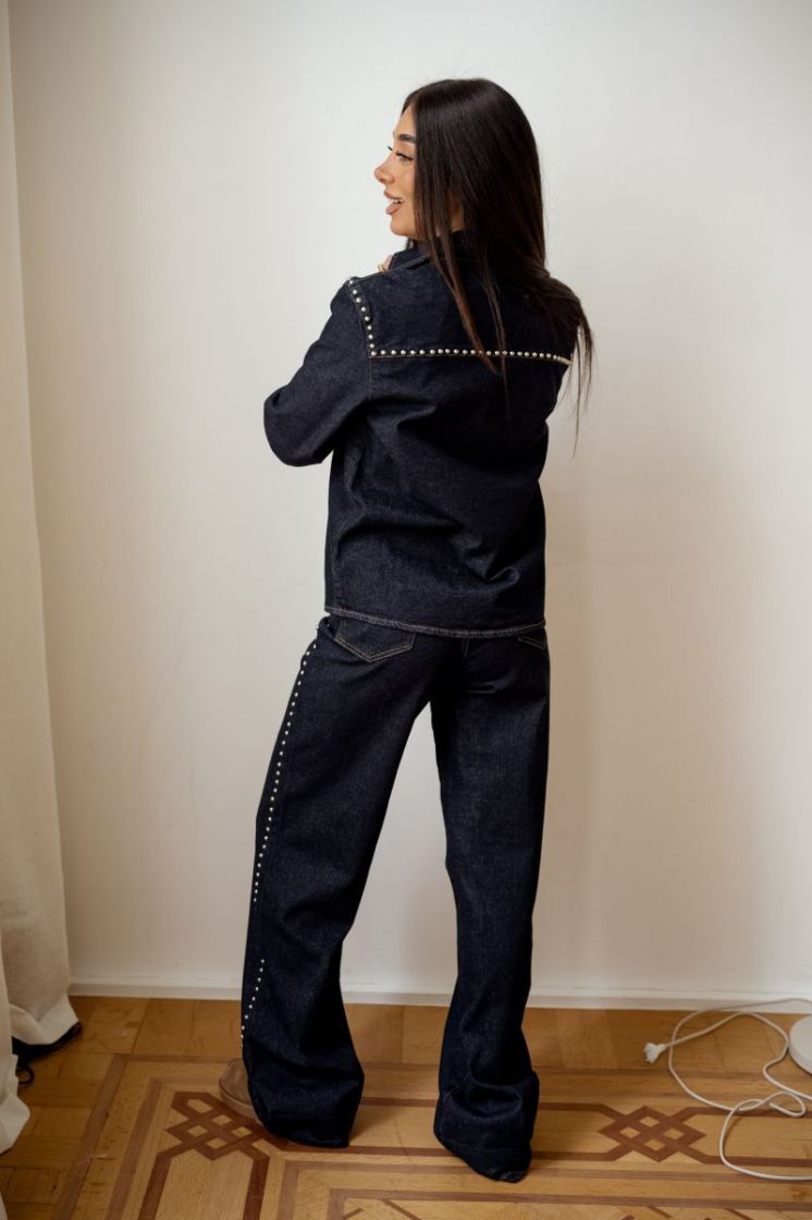 ONLHOPE HW WIDE STUD FOLD UP D 177938 Dark Blu