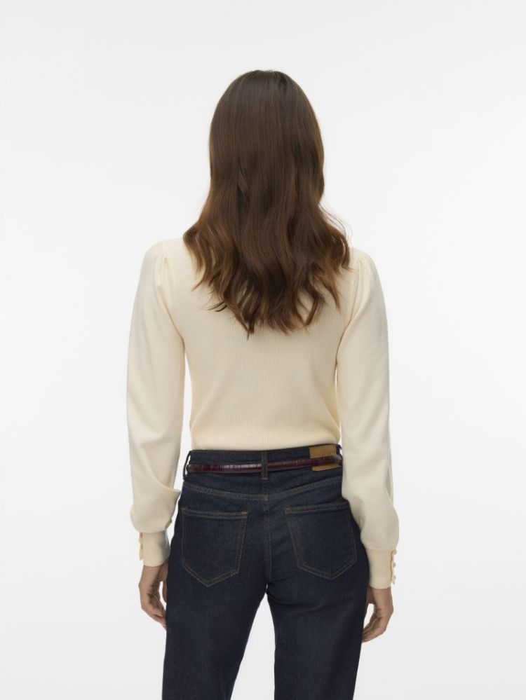 VMNEW HOLLY LS O-NECK PULLOVER 222913 Birch