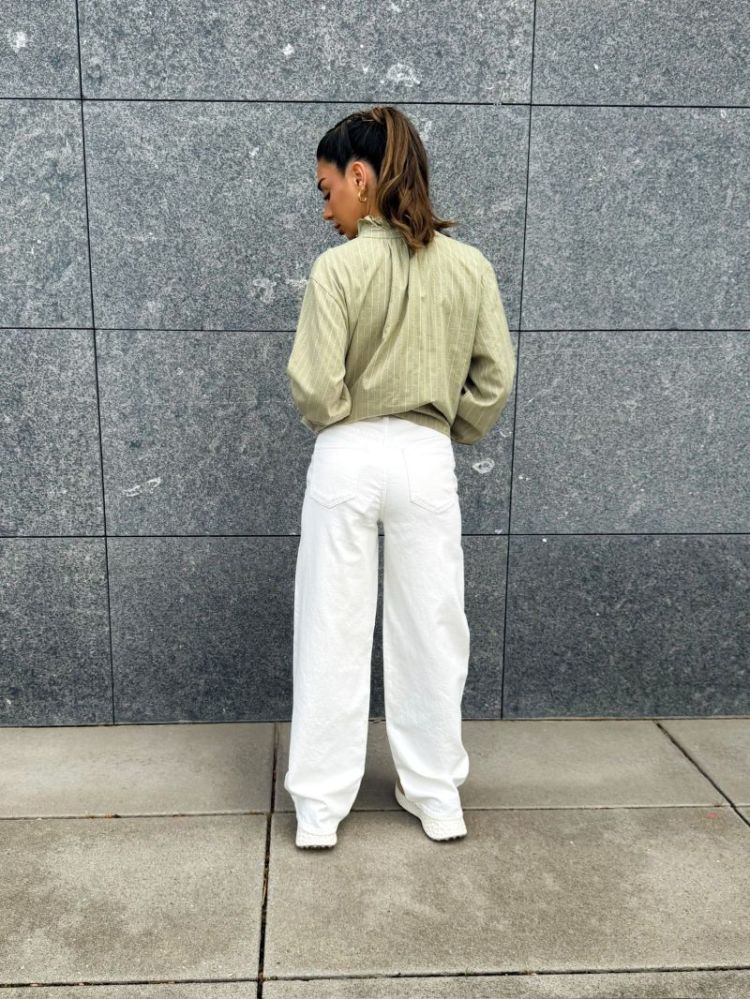 VIFREYA JAF HW WIDE JEANS - NO 209451 Cloud Da