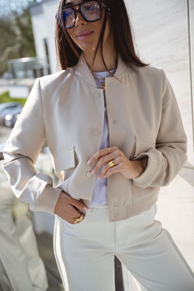 VMAMALA SHORT JACKET NOOS 271875 Silver L