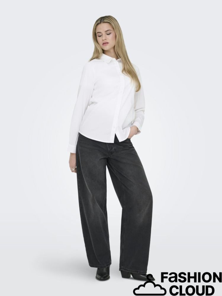 ONLDEA LS REGULAR SHIRT WVN 190858 Bright W