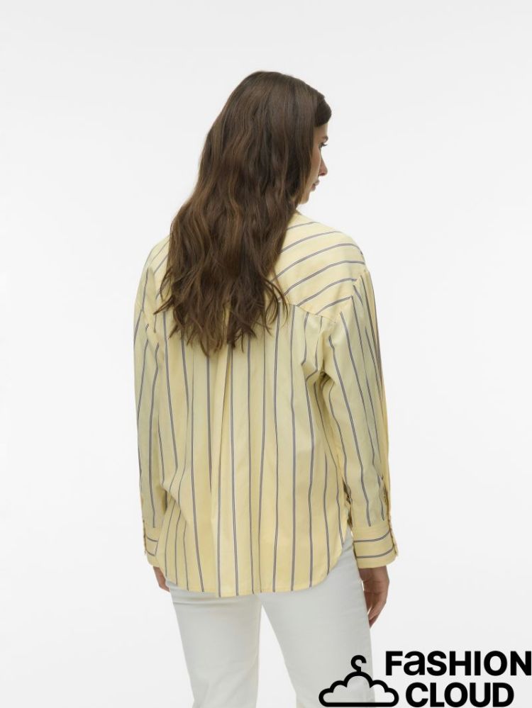 VMFANNI NEW LS SHIRT WVN EXP 299559001 Flan/