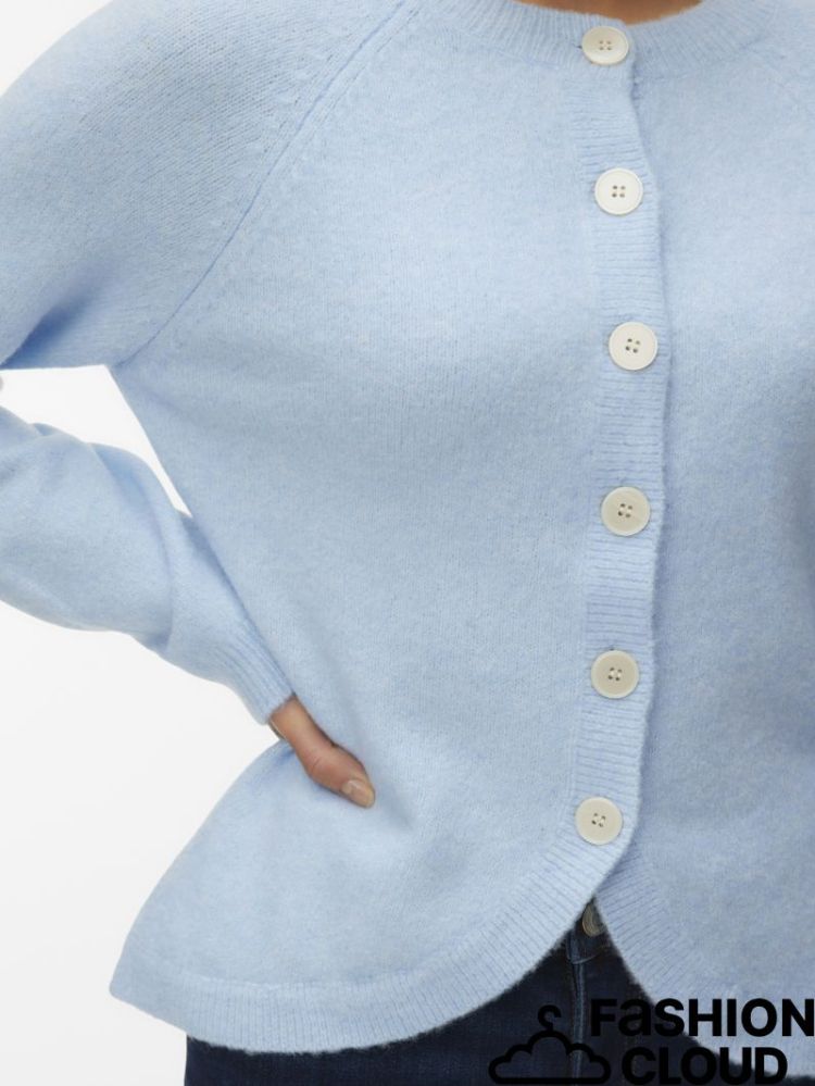 VMWISH LS O-NECK FITTED CARDIG 209090001 Cool