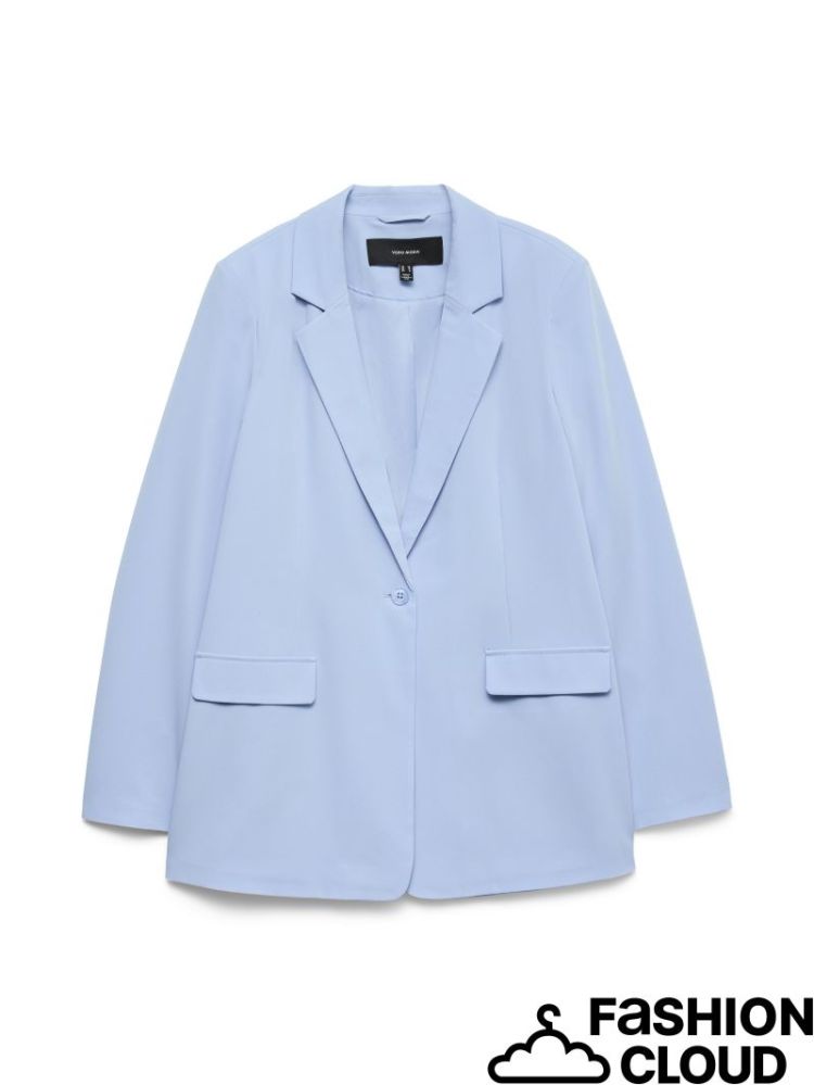 VMZELDA LS LOOSE BLAZER ENT 249737 Brunnera
