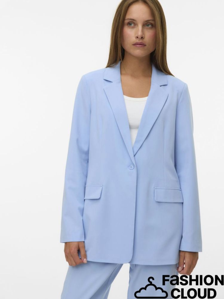 VMZELDA LS LOOSE BLAZER ENT 249737 Brunnera