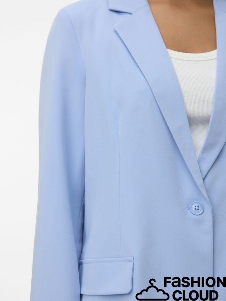 VMZELDA LS LOOSE BLAZER ENT 249737 Brunnera
