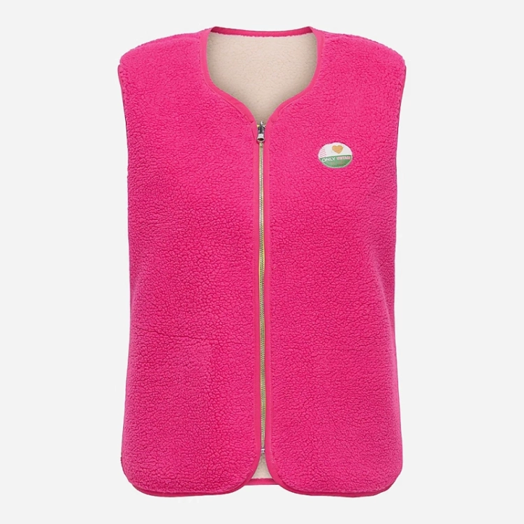 ONLBABY TEDDY VEST REVERSIBLE  259656001 Pink