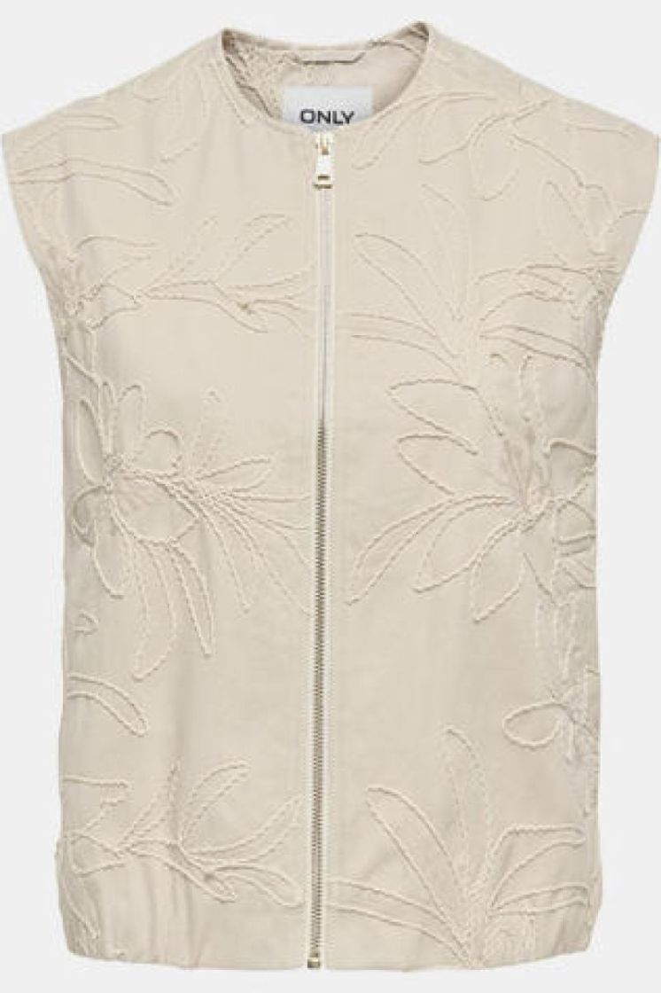 ONLISABELLA EMB. WAISTCOAT OTW 189959 Pumice S