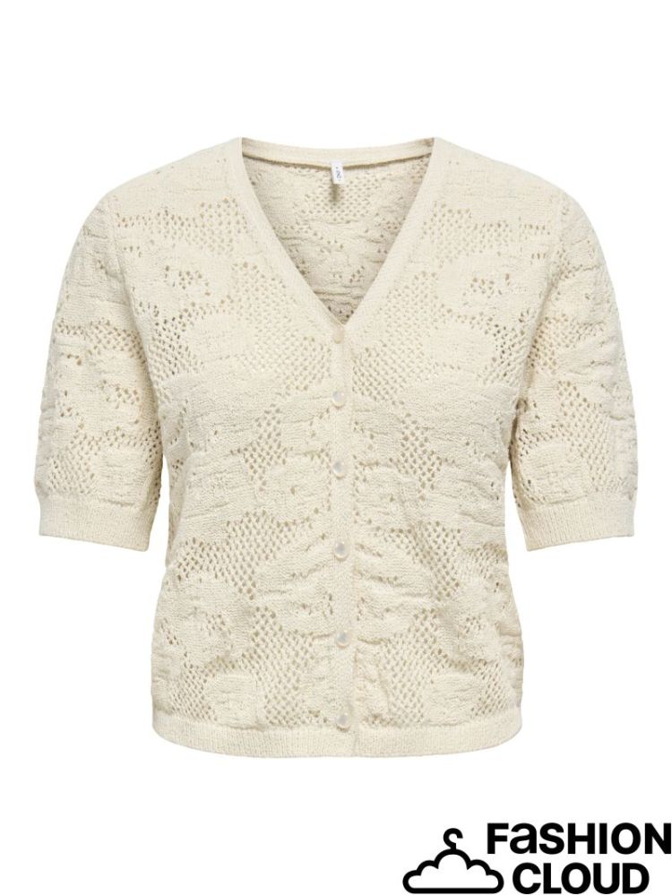 ONLCHLOE SS CADIGAN KNT 234755001 Ecru/
