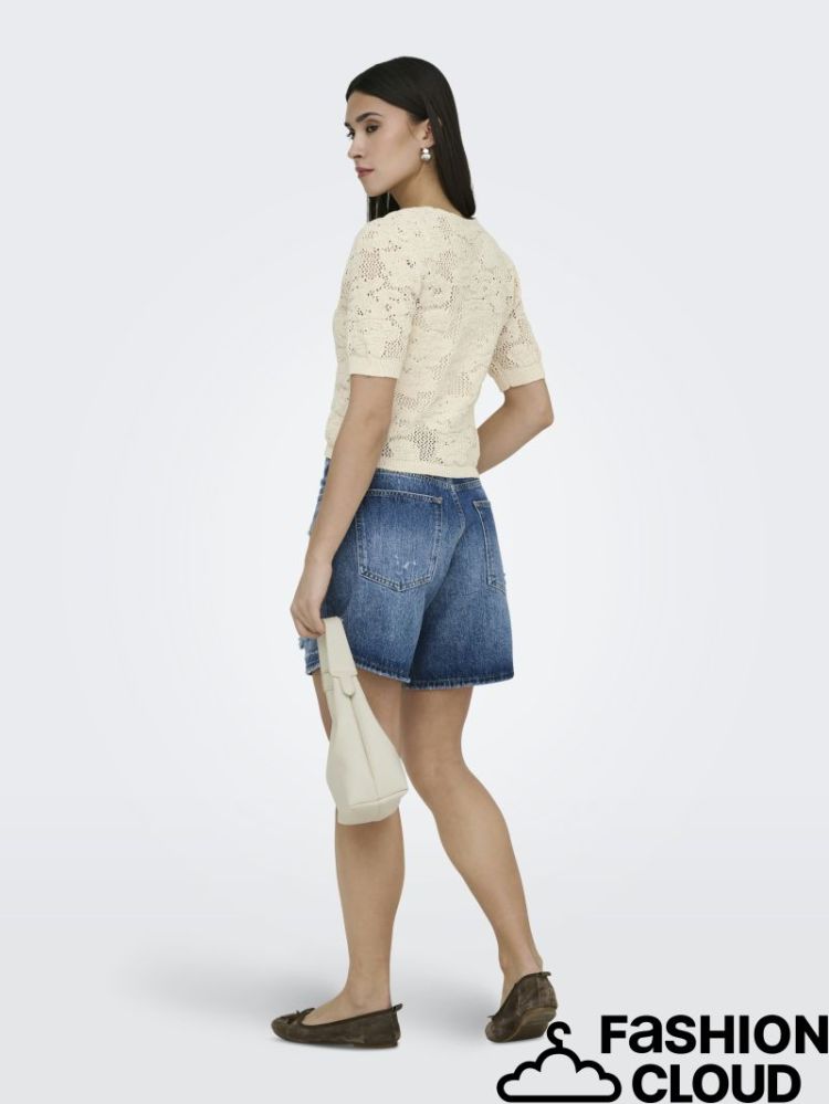 ONLCHLOE SS CADIGAN KNT 234755001 Ecru/