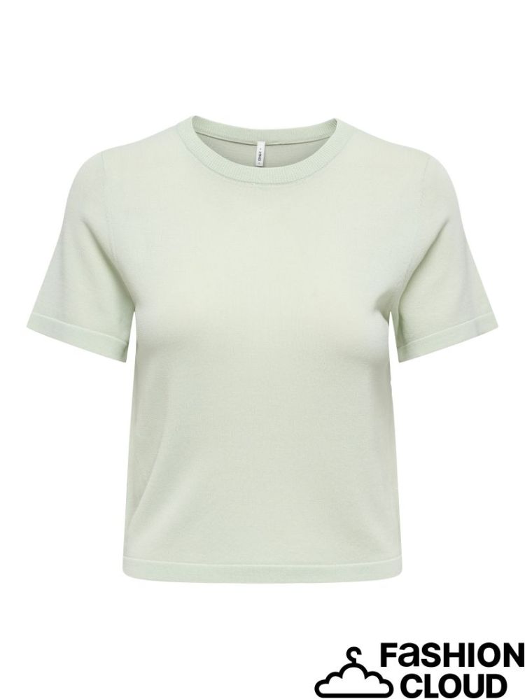 ONLEFFIE LIFE SS O-NECK KNT 202570 Green Li
