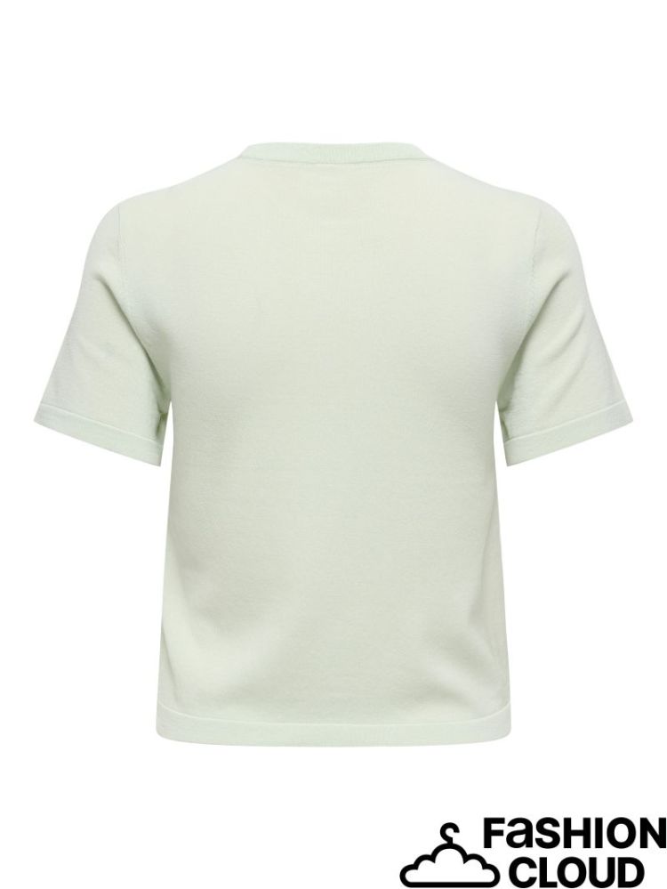ONLEFFIE LIFE SS O-NECK KNT 202570 Green Li