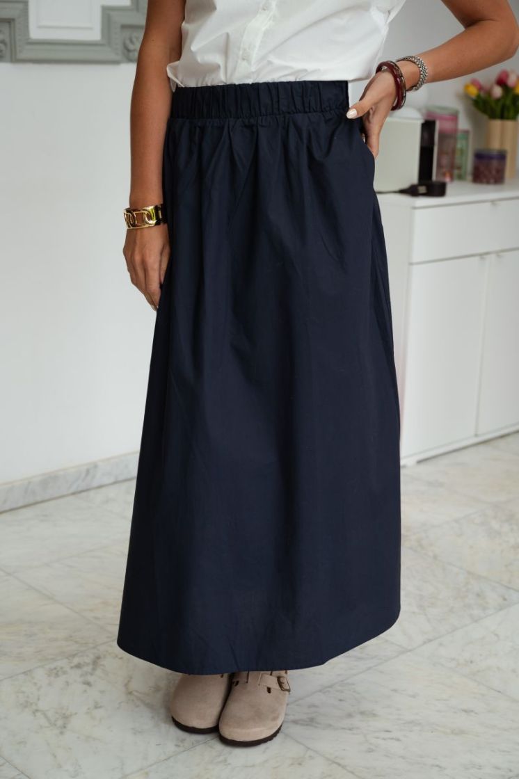 VISOPHIE HW ANKLE SKIRT - NOOS 227515 Navy Bla