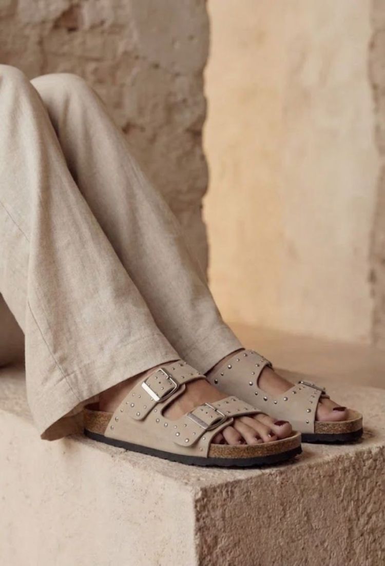 ONLMERIDA-1 STUDS PLATFORM SAN 180069 Beige