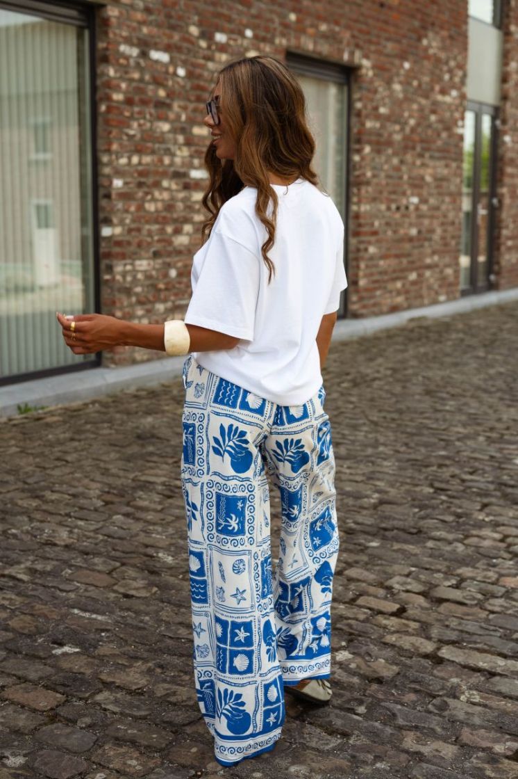 VIJOSIA SCA HW WIDE PANTS 306633001 Victo