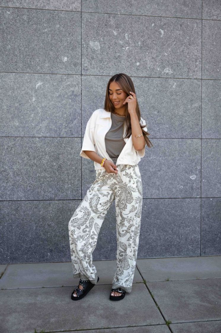 ONLLIANA LEYA PULL UP PAISLEY  190758001 Ivy G