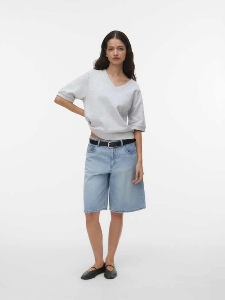 VMSIMONE SS V-NECK SWEAT BOX J 300317 Super Li