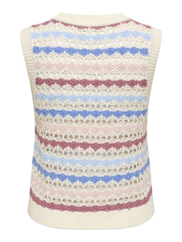ONLGEENA SL O-NECK PATTERN TOP 180083003 Birch