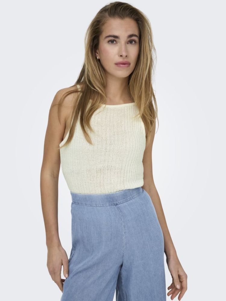 ONLMIAMI SL STRAP TOP CC KNT 177922 Cloud Da