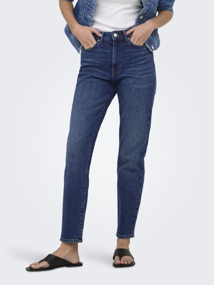 ONLEMILY STRETCH HW ST AK DNM  177938 Dark Blu