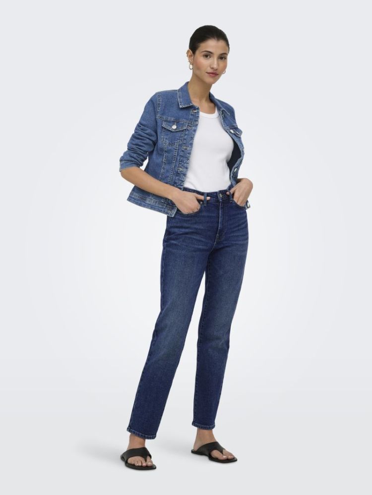 ONLEMILY STRETCH HW ST AK DNM  177938 Dark Blu