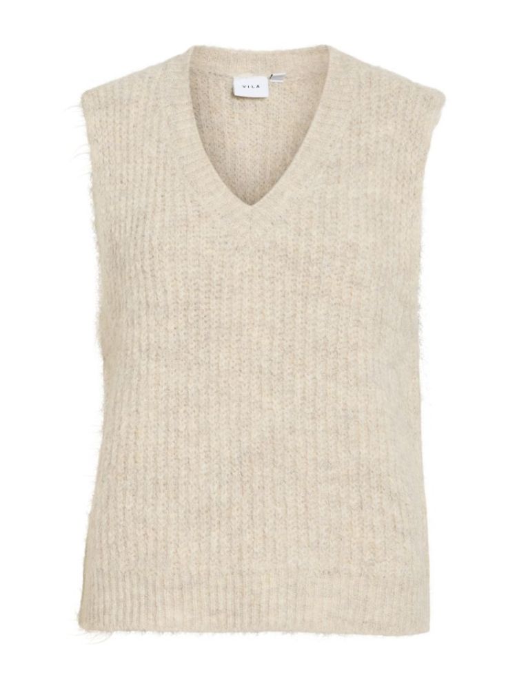 VILAMPE V-NECK KNIT WAISTCOAT 262675 Super Li