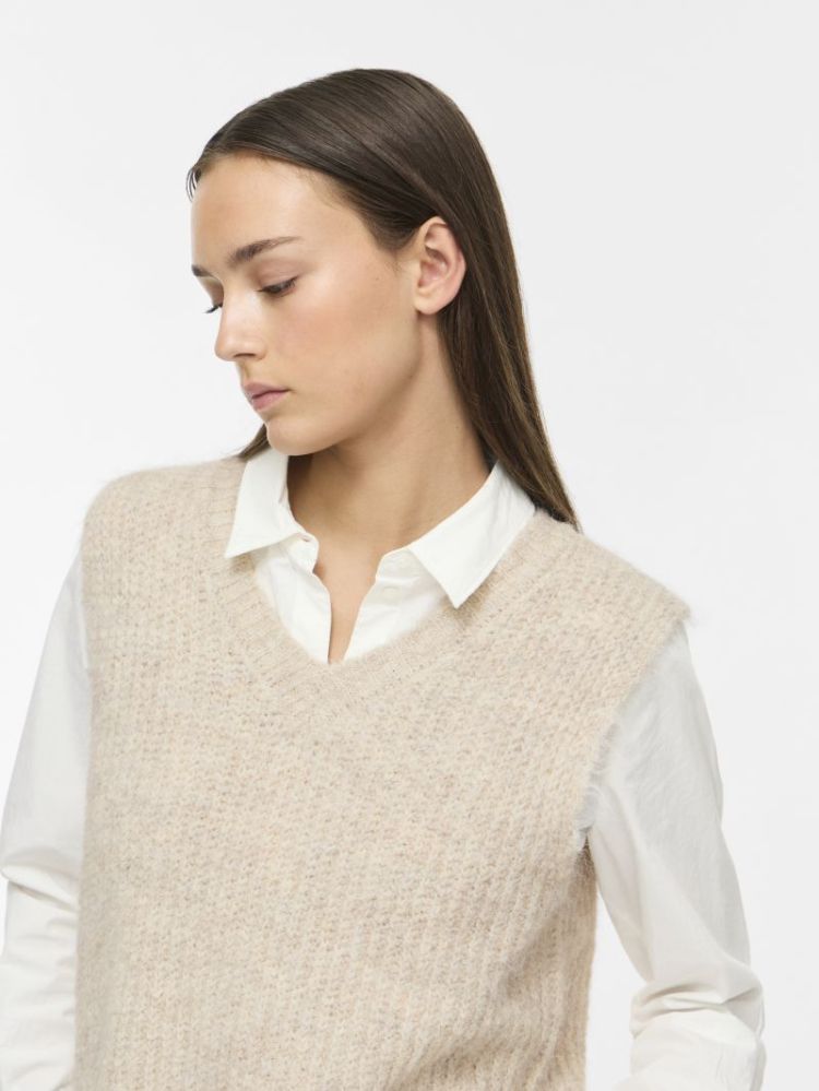 VILAMPE V-NECK KNIT WAISTCOAT 262675 Super Li