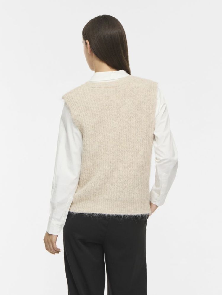 VILAMPE V-NECK KNIT WAISTCOAT 262675 Super Li