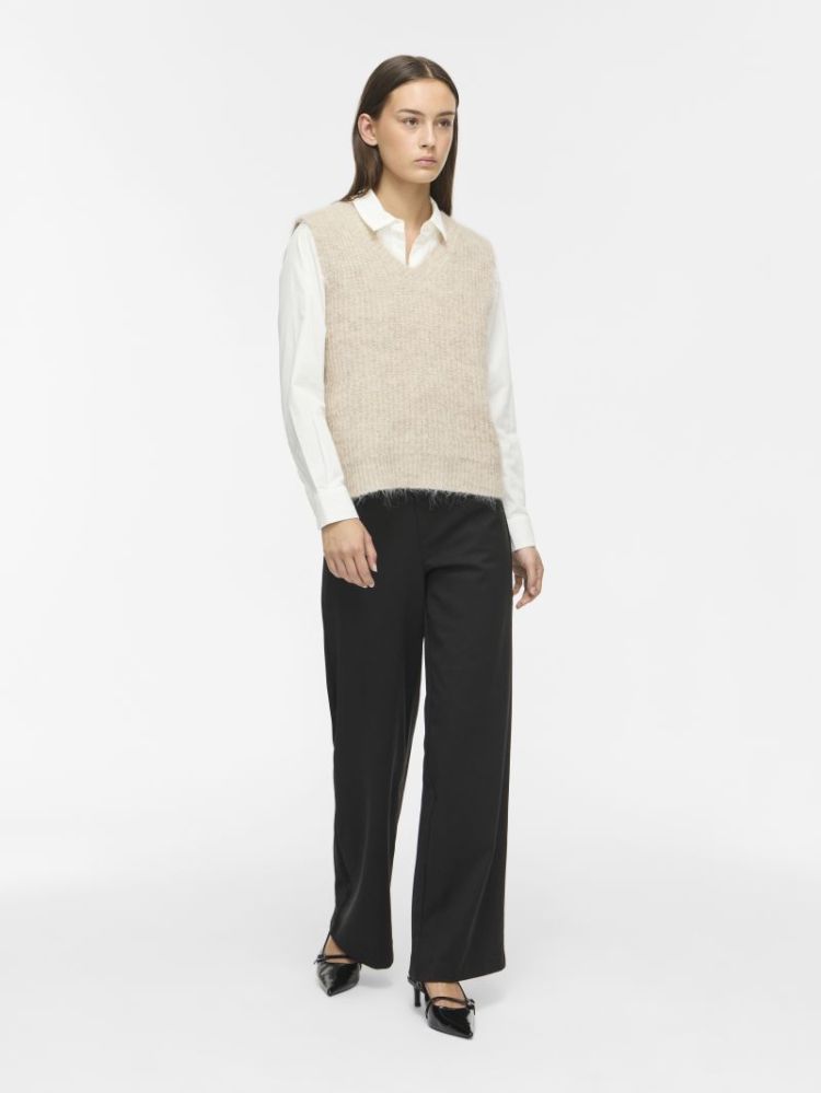 VILAMPE V-NECK KNIT WAISTCOAT 262675 Super Li