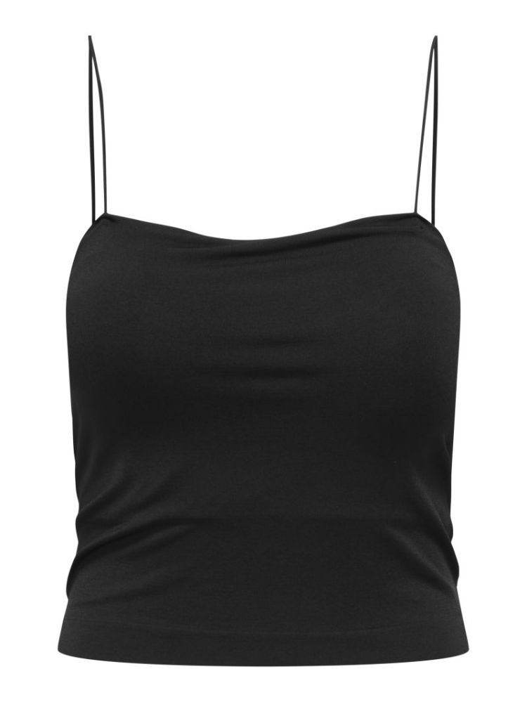 ONLBELLA SEAMLESS PADDED CROP 177911 Black