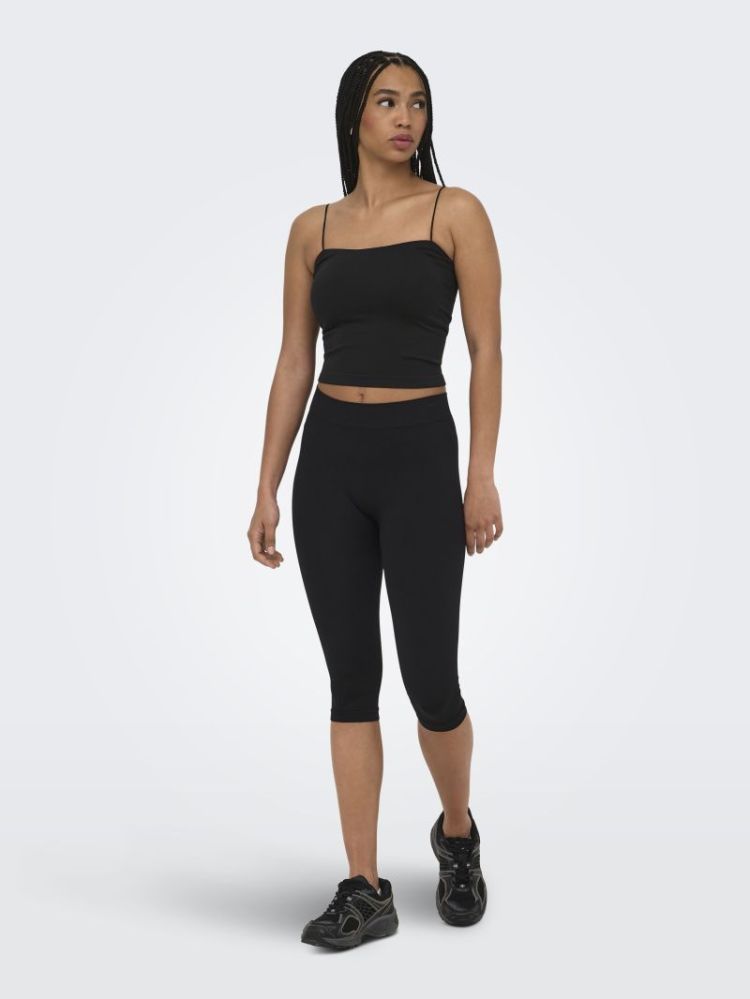 ONLBELLA SEAMLESS PADDED CROP 177911 Black